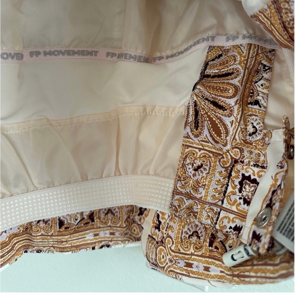 Free People ✨Golden day✨New ✨ Multicolor Patterned Jacket - Picture 10 of 15